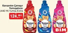 YUMOŞ EXTRA KONSANTRE ÇAMAŞIR YUMUŞATICISI 1440 ML